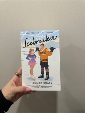 Icebreaker by Hannah Grace - Novel (White, Blue, Orange cover)